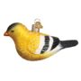 American Goldfinch Glass Ornament – Old World Christmas